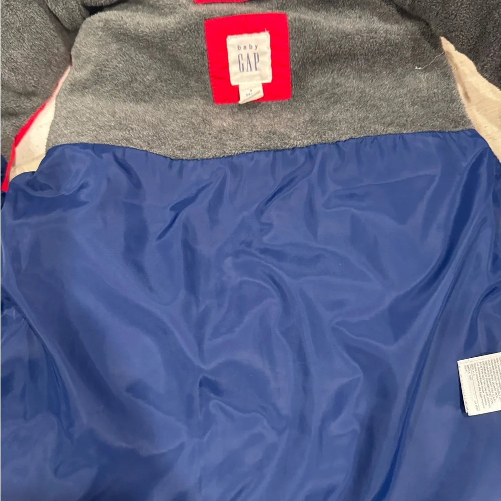GAP Red Puffer Vest